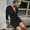 Black, variant on Gspmoly Women'S Casual Dresses, Women'S Color Hooded Guard Dress Black Wrap Hip Dress Long Sleeve Dress Work Dresses for Women Clearance Items