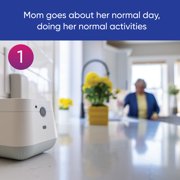 Nomo Smart Care 24/7 Medical Alert System with Fall Detection, Motion Sensors, and 911 Dispatch