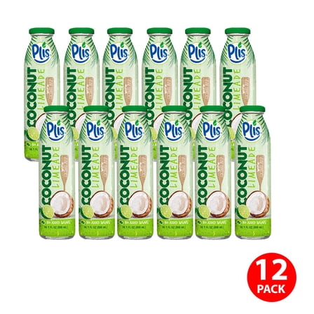 Plis® COCONUT LIMEADE WITH COCONUT PULP 10.1 FL OZ (Pack of 12)