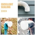 thumbnail image 4 of Shisuyan PVC Pipe Cap Water Pipe Cap PVC Pipe Plug Replacement Pipe End Cap Plug PVC Tube End Cap Fitting Practical Pipe End Cap Plug Adapter, 4 of 8