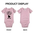 thumbnail image 3 of Sorry I Can't I Have Plans With My Chi-Poo Love Pet Dog Cute Baby Bodysuit Baby Clothes (Pink, 0-3 Months), 3 of 5