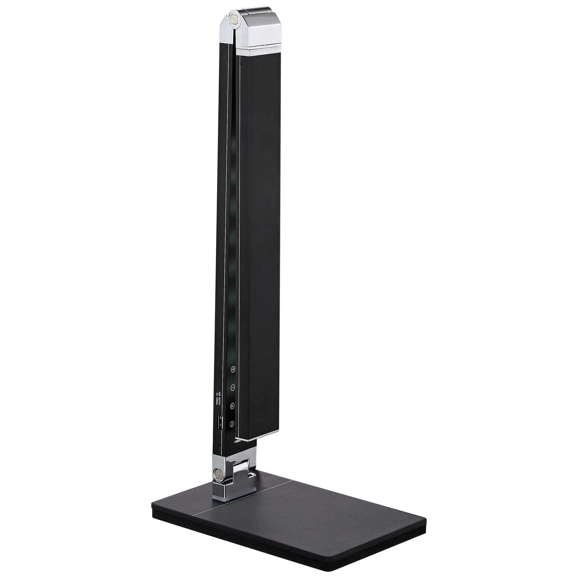 360 Lighting Jett Modern Desk Lamp 16 1/2" High Black with USB Port and Nightlight LED Dimmer Touch On Off for Bedroom Bedside Nightstand Family House