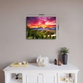 thumbnail image 3 of Grand Teton Canvas Wall Art Burnt Orange Sunset Wall Decor Nature Mountain Scenery Pictures for Living Room Colorful Forest Landscape Paintings National Park Posters Bedroom Home Decor 12x16”, 3 of 6