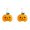 Orange*2, variant on Pumpkin Keychain Plush Pumpkin Keychains Halloween Keychains