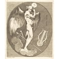 thumbnail image 3 of Comte de Anne-Claude-Philippe de Tubières Caylus 12x14 Black Modern Framed Museum Art Print Titled - Apollo, 3 of 5