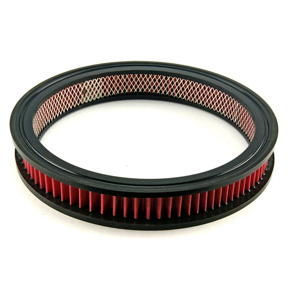 Speedmaster PCE107.1012 14" x 2" Red Washable Air Filter Element Only