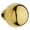 Lifetime Polished Brass, variant on Baldwin 5041 Pair Of Estate Knobs - Brass