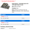 thumbnail image 2 of Engine Mount - Compatible with 1979 - 1997 GMC P3500 7.4L V8 1980 1981 1982 1983 1984 1985 1986 1987 1988 1989 1990 1991 1992 1993 1994 1995 1996, 2 of 2