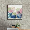 thumbnail image 3 of Epic Graffiti 'Ladys Mantle II Bright' by Carol Rowan, Giclee Canvas Wall Art, 18"x18", 3 of 8