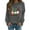Dark Gray, variant on Fiaer Christmas Sweatshirts For Women 2025 Long Raglan Sleeve Top Crewneck Pullover Xmas Tree Graphic Fall Winter Clothes Green XL