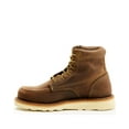 thumbnail image 3 of Hawx Men's 6" Moc Work Boot Steel Toe Brown 14 D(M) US, 3 of 7