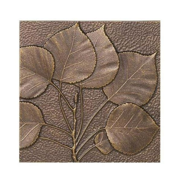 Whitehall Products 10244 Aspen Leaf Wall Decor Antique Copper