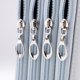 thumbnail image 3 of Estuche para lápices Sunnimix cuero PU 160 ranuras con cremallera gris, 3 of 8