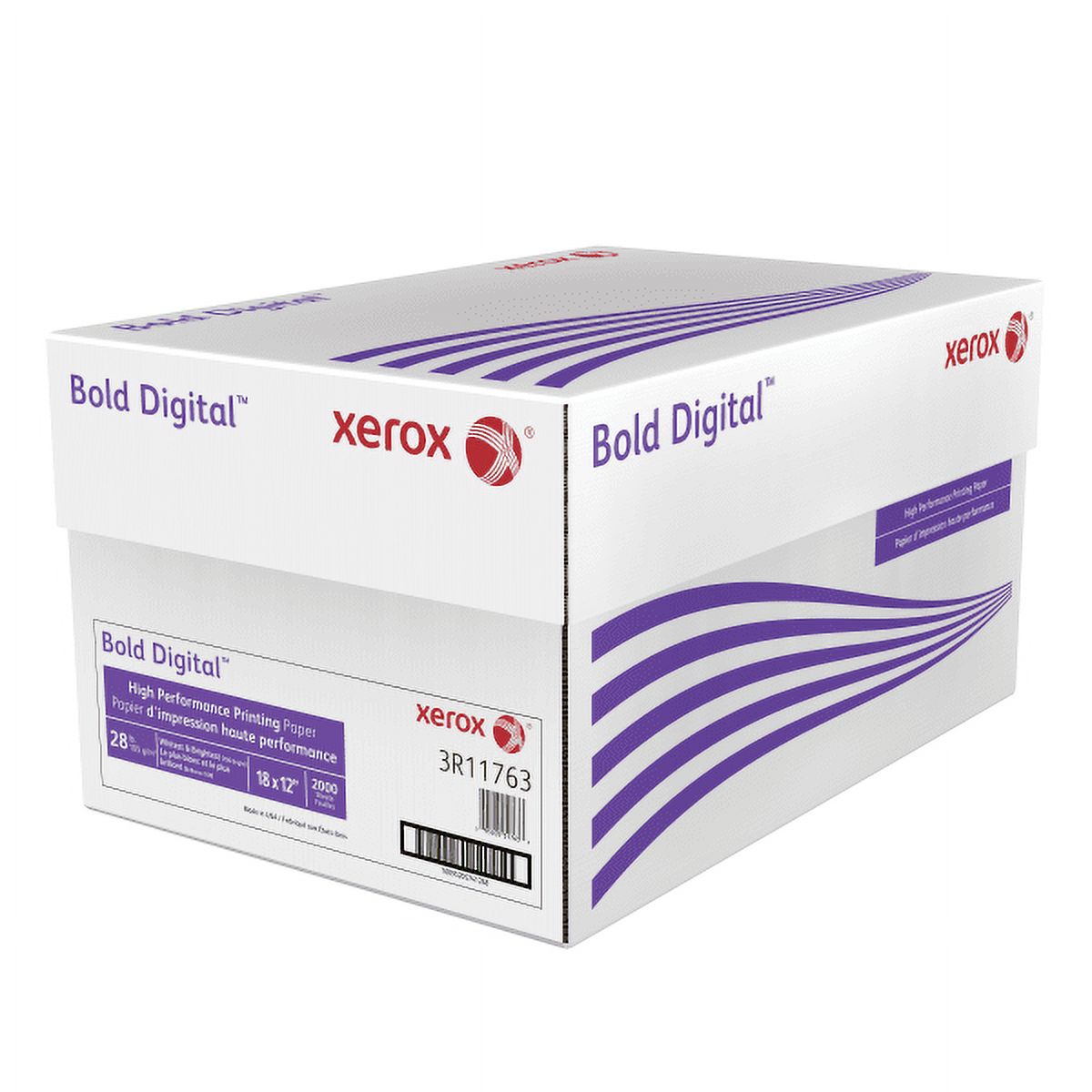 Xerox® Bold Digital® Printing Paper, Tabloid Extra Size (18" x 12"), 100 (U.S.) Brightness, 28 Lb, FSC® Certified, 500 Sheets Per Ream, Case Of 4 Reams