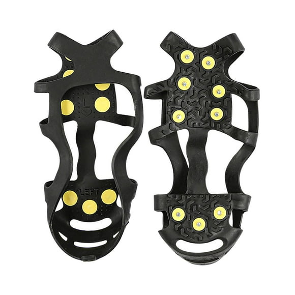 Crampones con clavos Zulema tracción antideslizante 9 puntas 21cmx11cm