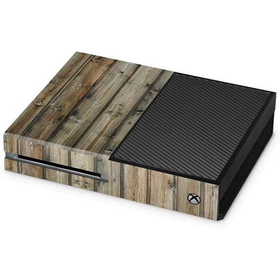 Skinit Wood Natural Weathered Wood Xbox One Console Skin
