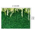 thumbnail image 4 of Artificial Leaves Photography Background Fabric Birthday Party Decoration Backdrop, 4 of 5