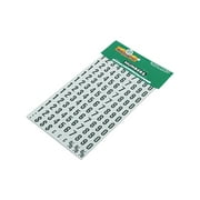 Magna Visual Magnetic Numbers Black on White PFN-21