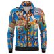 thumbnail image 3 of Chaqueta de helado para hombre, abrigo con estampado de cremallera de manga larga para primavera y otoño, ropa informal con bolsillo para mujer, prendas de vestir exteriores de moda, chaquetas de bomb, 3 of 5