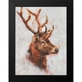 thumbnail image 2 of Harper, Ethan 12x14 Black Modern Framed Museum Art Print Titled - Stag Study II, 2 of 5