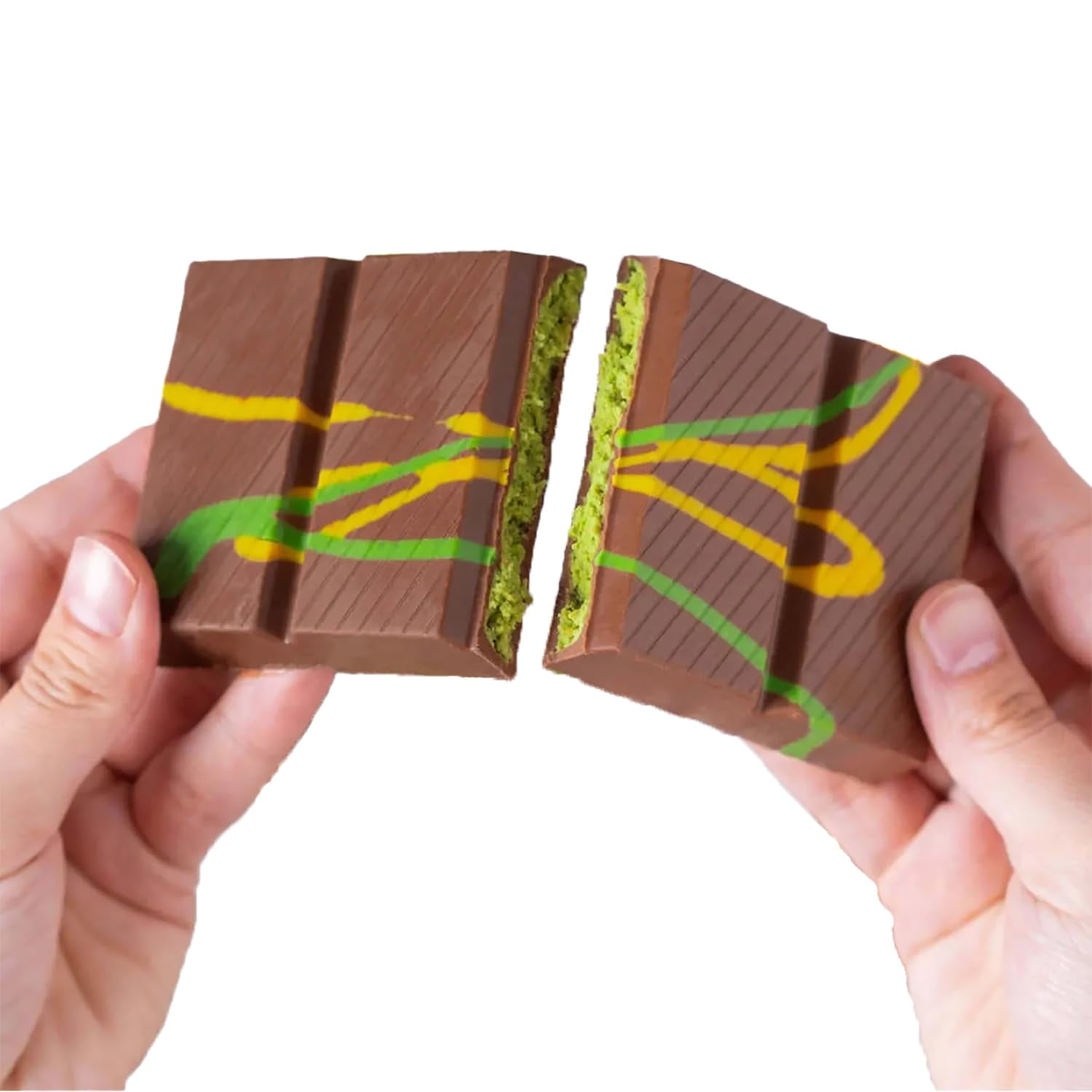 Dubai-Inspired Chocolate Bar- Handmade in USA with Pistachios (200g)