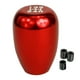 thumbnail image 1 of Perilla de palanca de cambios para coche de 5 velocidades, manija de aleación, instalación rápida, accesorio de Material Premium Rojo, 1 of 8