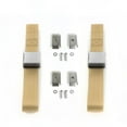 thumbnail image 1 of Nash Rambler 1950-1954 Airplane 2 Point Tan Lap Bucket Seat Belt Kit with Bracketry - 2 Belts, 1 of 1