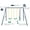 Crib/Toddler Bed Blue#375, variant on Outdoor Swing Sets Metal Swing Set Outdoor with Glider for Kids, Toddlers, Children,Swing Sets