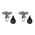 thumbnail image 1 of Sonducket PU Boxing Speed Ball MMA Punch Striking Bag Workout Speedbag Negro 2piezas, 1 of 1