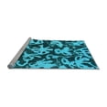 thumbnail image 2 of Ahgly Company Machine Washable Indoor Rectangle Abstract Light Blue Modern Area Rugs, 8' x 10', 2 of 4