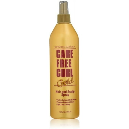 SoftSheen-Carson Care Free Curl Gold Hair And Scalp Spray, 16 oz - (Pack of 2)