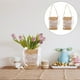 thumbnail image 3 of 2 cajas de dulces con flores, cestas de lino para bodas, hermosas bolsas para guardar dulces., 3 of 5