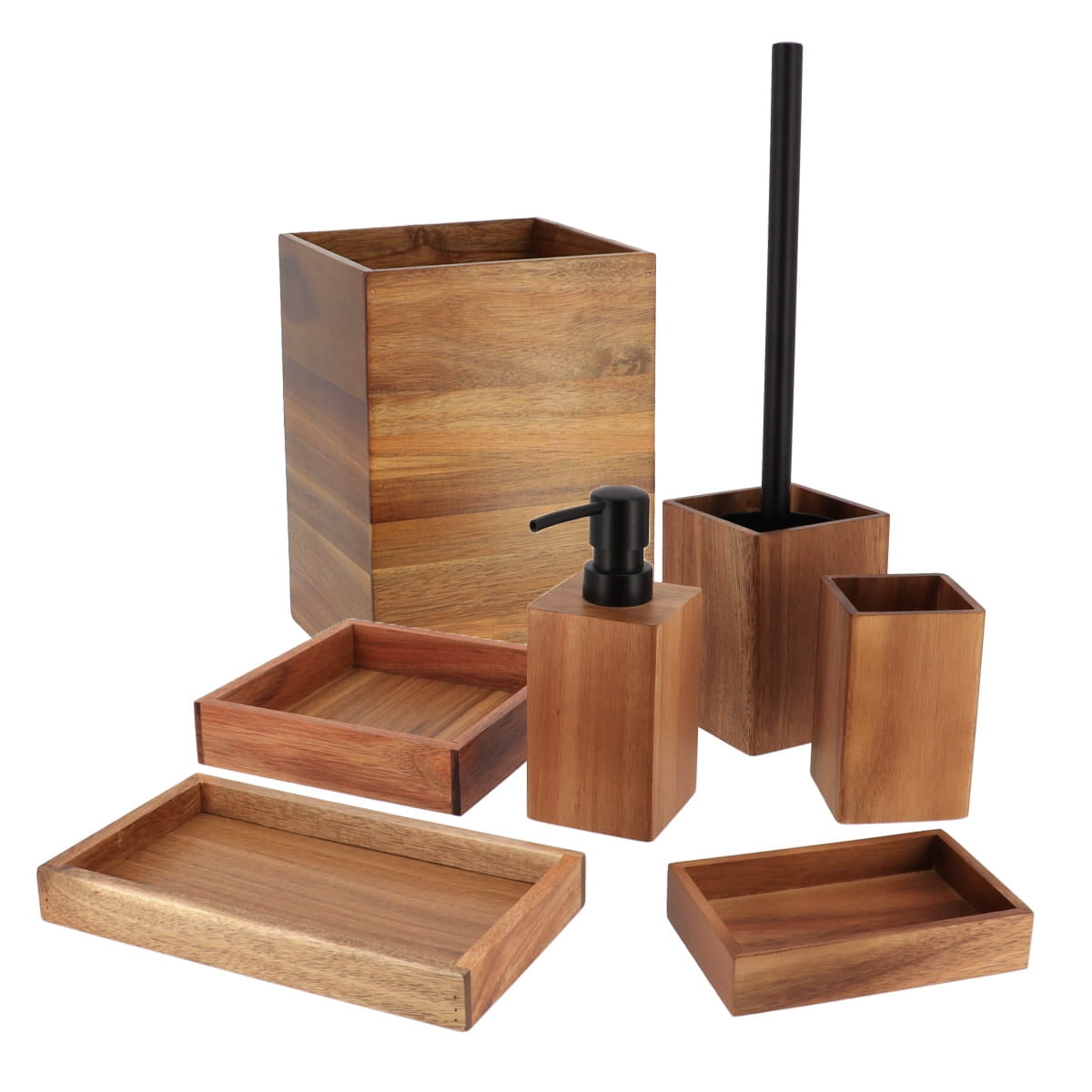 Wooden bathroom accessories online