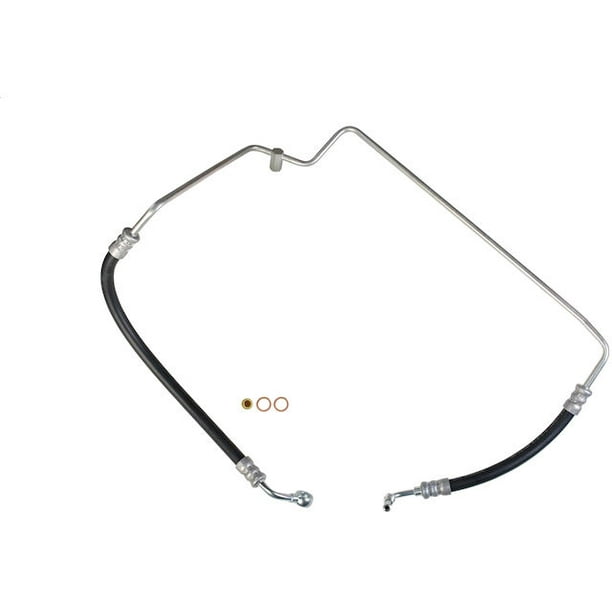 Power Steering Pressure Line Hose Assembly Compatible with 1990 1994 Nissan D21 1991 1992