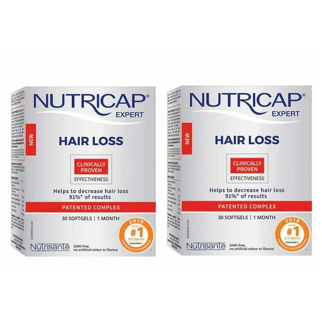 Nutrisanté Nutricap Hair Loss - 30 Softgels, 2-pack | Hair Care & Scalp Health