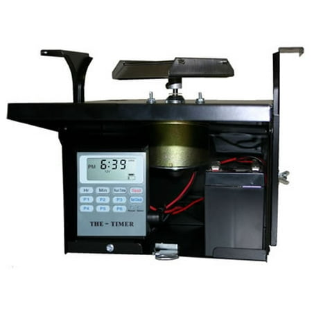 Deer Feeder 12 Volt Controller Unit w/Motor Scatter Plate & THE-TIMER
