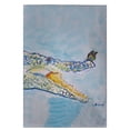 thumbnail image 1 of Betsy Drake GT548 Croc & Serviette d'Invité de Papillon - 20 x 20 Po., 1 of 1