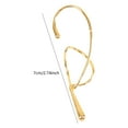 thumbnail image 3 of 1Pc Fashion Geometric Ear Cuff for Women Exaggerated Metal Twist Line Without Piercing Jewelry Gifts Casual Wear, 3 of 8