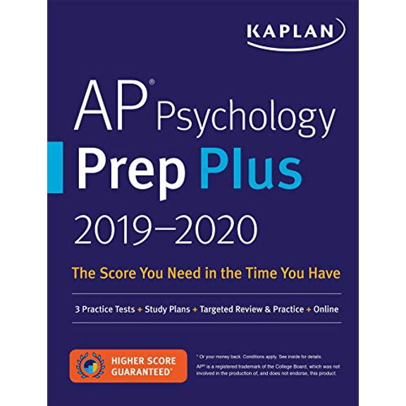 Pre-Owned AP Psychology Prep Plus 2019-2020: 3 Practice Tests + Study Plans + Targeted Review & Practice + Online (Paperback) 1506220797 9781506220796