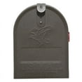 thumbnail image 4 of Architectural Mailboxes Elite Galvanized Steel, Medium, Post-Mount Mailbox in Textured Bronze, 4 of 6