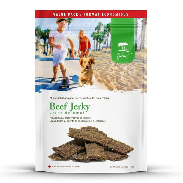 Caledon Farms Beef Jerky Dog Treats Value Pack