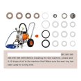 thumbnail image 2 of Pump Repair Packing Valves Kit For 295 390 395 490 495 595 Airless Paint Spray Guns, 2 of 5