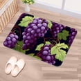 thumbnail image 5 of Grape Indoor Area Rug Carpet Mat - Polyester Non-Slip Machine Washable, 5 of 6