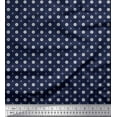 thumbnail image 1 of Soimoi Cotton Poplin Fabric Artistic Floral Shirting Print Sewing Fabric Yard 42 Inch Wide, 1 of 3