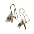 thumbnail image 2 of 2 tocados de plumas, regalos profesionales, elegantes y versátiles tocados de viaje., 2 of 9