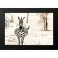thumbnail image 2 of Seifinger, Toby 14x11 Black Modern Framed Museum Art Print Titled - Zebra I, 2 of 5
