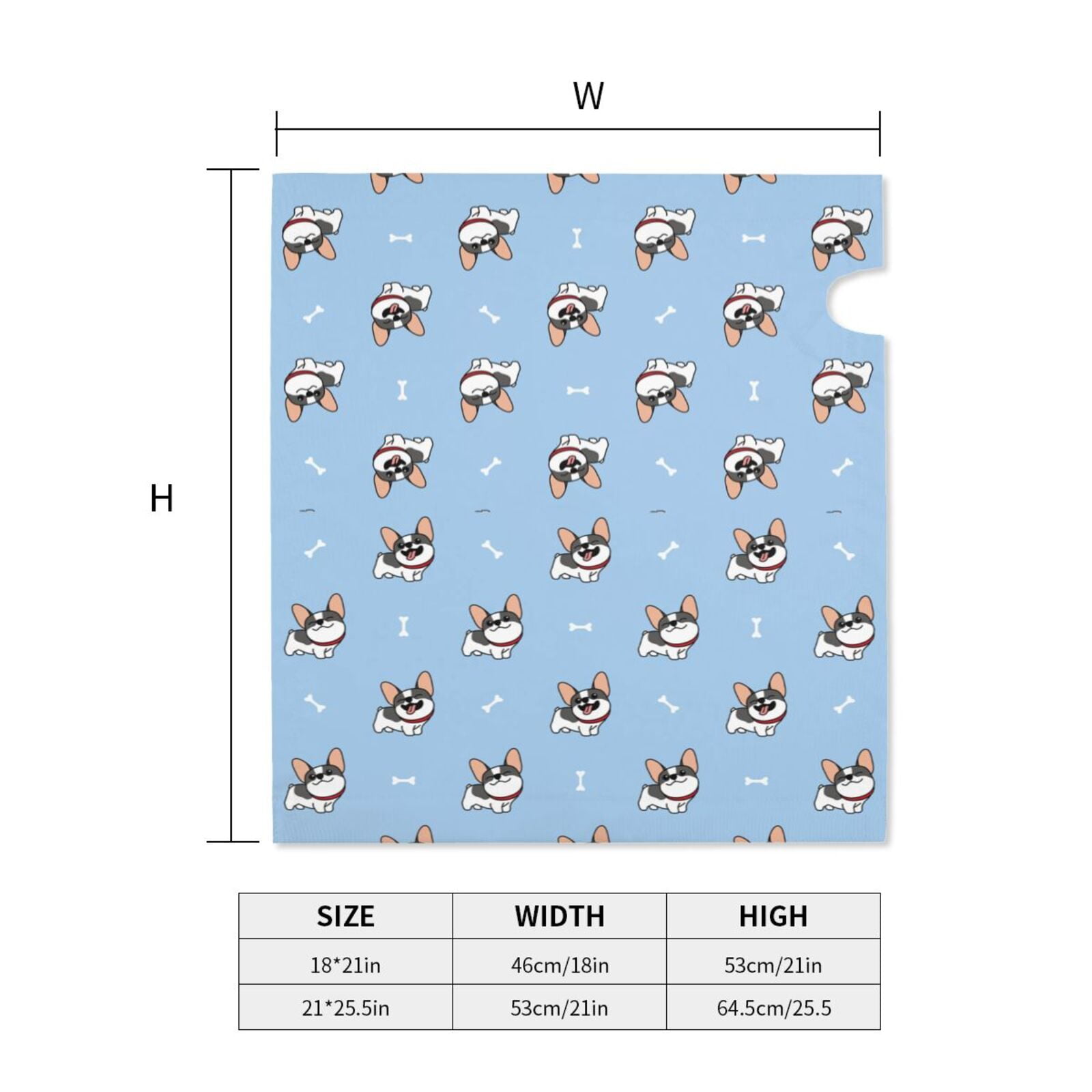 Xecao French Bulldog2 for Mailbox Cover with Magnetic Strips, Waterproof and Sunscreen, Adds a Decorative Touch to Your Garden Yard.