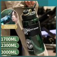 thumbnail image 2 of Botella de agua deportiva para viajes al aire libre, 1700, 2300 y 3000 ml, para adultos, sin BPA, portátil, para viaje, 2 of 6
