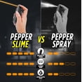 thumbnail image 3 of Slime Pepper Spray with Belt Clip, 16ft Range, Dark Grey Keychain Slime Pepper Spray for protection, Self Defense by Guard Dog Security, 1 Pack, 3 of 8