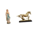 thumbnail image 1 of Estatua de Lutero,Colección religiosa de la estatua de la Virgen María,Figura de resina y Señora de Lutero,Figura de caballo,Escultura de caballo en miniatura coleccionable, 1 of 8